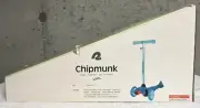 Retrospec Chipmunk Kick 3 Wheel Scooter Toddlers Ages 3+, Turquoise, Adjustable