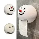 Wall Mounted Bathroom Organizer Drawer Roll Paper Toilet Paper Container Holder