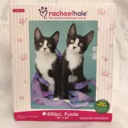 Racheal Hale Sylvester and Zorro Cat Collection 550 Piece Jigsaw Puzzle Sealed