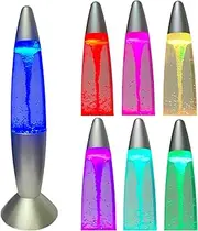 Moooope 14” Tornado Lamp, Decoration Lamp, Automatic Color Changing Lava lamp, Teen Room Decor for Girls and Boys, USB Cable/Battery Operated Miniature Stuff