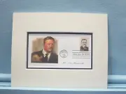 Rough Rider & President Teddy Roosevelt & First Day Cover of his own stamp