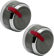 Weber Genesis II Grill Knobs Replacement Parts - 2 Pack Fit for 66754 Generic Weber Grill Knobs