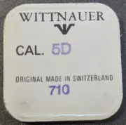 NOS Wittnauer Cal. 5D Pallet Fork Watch Material Part #710