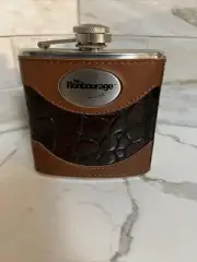 The Rontourage RON WHITE Collectible Stainless Steel Flask Black Grouse 6 Oz