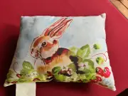 Betsy Drake Jack Rabbit Left Large Pillow 14x11