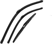 3pcs Front And Rear Wiper Blades For Ford For Focus 2 Hatchback, 2004-2011 Windshield Windscreen Front Window