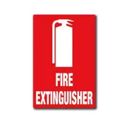 FIREBOX Fire Extinguisher Location Sign, Emergency Fire Extinguisher Placement Sign, UV Resistant Fire Extinguisher Location Marker, Vital for Emergency