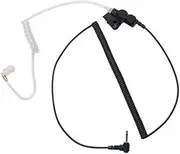 [AMGHCGTEEW] 3.5mm Listen Only Air Tube Earpiece Headset Fit for Motorola Fit for BAOFENG UV-5R Ham Radio Walkie Talkie Speaker Microphone(10pcs)