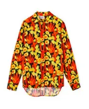 Cactus print shirt in viscose FR34,FR36 Multicolor