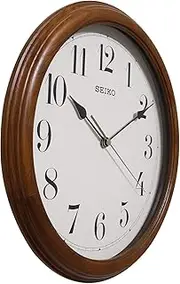 Seiko Clocks Wooden Wall Clock