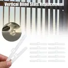 Window Vertical Blind Slats Replacement Curtain Repair Clips Slat Hanger Chain