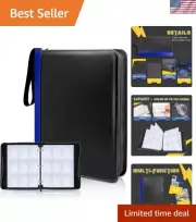 Premium Trading Card Holder Binder with 3 Rings - Protective 720 Pocket Album
