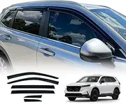 OAD4X4 Weathershields Compatible with Honda CRV CR-V RS Series 2023-Onwards, Weather Shields Window Visors Wind Deflectors Sun Rain Guard 6PCS Set