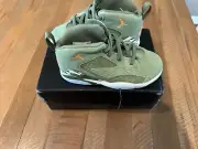 Nike Jumpman Jordan MVP Toddler Size 10C Olive/Sail DZ5576-300