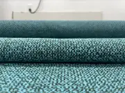 4.5 yds Luum Haptic Aquifer Blue Textured German Upholstery Fabric MSRP $373