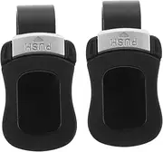 Zerodeko 2pcs Visor Sunglasses Holder Clip Secure Eyeglass Mount with Stable Grip Padded Sponge Space Saving Car Accessories for Various Vehicle Models