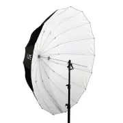 Xlite Deep Parabolic Black/White Umbrella 165cm