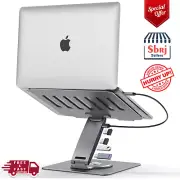 MacBook Pro/Air/Dell/HP/Surface/Lenovo HC 360 Swivel Laptop Stand with USB Hub U