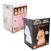 NIGHT LIGHT - Kids Unicorn Rechargeable USB Soft/Cool touch LED Lil Dreamers