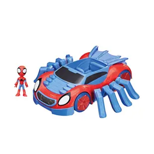 Spider-man蜘蛛人 漫威蜘蛛人與他的神奇朋友們4吋英雄人物蜘蛛人戰車 ToysRUs玩具反斗城