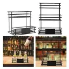 Coffee Syrup Organizer Multiple Bottle Holder Iron Olive Oil Spice Rack Coffee