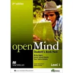 姆斯OPEN MIND 2/E (1) 課本 WITH WEBCODE 9780230479357 華通書坊/姆斯