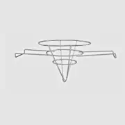 Culinary Depot Fryer Filter 10" Stand, (2 -10 Packs) Rayon Cloth Filter Cones