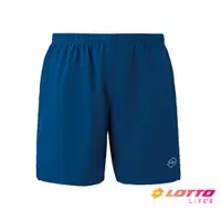 在飛比找PChome24h購物優惠-【LOTTO 義大利】男 專業網球褲 (7吋)(藍)