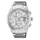 CITIZEN 星辰錶 CA0650-82A 商務時尚光動能計時鈦金屬腕錶 /白面 43mm