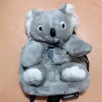 在飛比找蝦皮購物優惠-無尾熊毛毛後背包小背包立體 無尾熊 澳洲 絨毛 玩偶 娃娃 