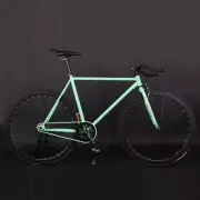 Bike Fixed Gear Bike City Bike Steel Frame Alloy 40mm Wheel Single Speed Bicycle