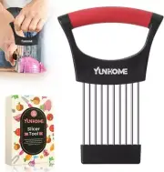 Onion Holder for Slicing, Lemon Slicer, Cutter Vegetable Meat Fruit Egg Potatoe