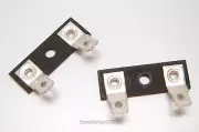Pair of Fiber Board Woofer Terminals / Speaker Part / .205 Spade / FBT15