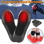 清倉促銷 1 雙 4.5V 電池電腳加熱鞋靴鞋墊加熱器襪子雪腳加熱器