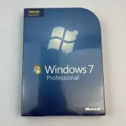 Microsoft Windows 7 Professional Upgrade 32 & 64 Bit DVDs (RETAIL BOX) Sealed