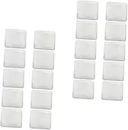 COOPHYA 200pcs Necklace Paper Card Backpack Drawstring Small Tape Holder Chain Packaging Put Stick Necklace Bag Necklace Card Kits Transparent Stickers Earring Card Adhesive Hanging Bag or