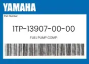 Yamaha Genuine Fuel Pump Comp. - 1Tp-13907-00-00