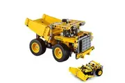 Mining Truck 362 Block Pcs 2 in 1 Wheel Dozer Bonus Rebrickable Airplane
