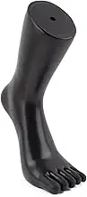 Framendino, Black Mannequin Foot Display Ankle Bracelet Shoe Sock Model Display Plastic for Shop Home