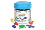 Learning Resources Backyard Bugs Counters - 72 Pieces, Ages 3+ Counting and Sorting Toys for Toddlers, Preschool Learning Toys