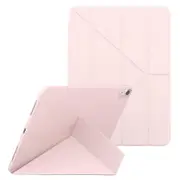 For iPad 10.9 (2022) Origami Stand PU Leather+TPU Protective Case Tablet Cover