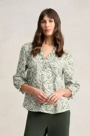 Ruffle Cotton Top