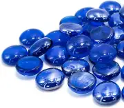 Bond Manufacturing 67984 Lavaglass round Fire Pit Dispersion Glass, 10 Lb, Indig