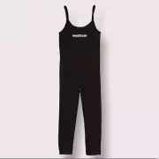 NWT- Nova Kids Mini Nova Season Whatever Jumpsuit in Black Size 6