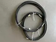 CXP-6 Hi-flex BNC male to DIN 1.0/2.3 male CoaXPress 5-meter Cable
