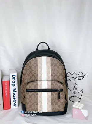 美國代購 台灣現貨 Coach 男款 雙拉鍊後背包【APP下單跨店最高20%點數】