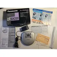 在飛比找蝦皮購物優惠-Panasonic 國際 SL-SX220-S CD 隨身聽