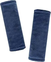 GFU Car Seat Strap Pads for Baby, Soft Shoulder Pads for Comfort, Reversible Seatbelt Covers for Kids, Perfect for Baby Car Seat, Stroller, Swing, High Chair, Size: 6.5 x 6.5 inch, Blue