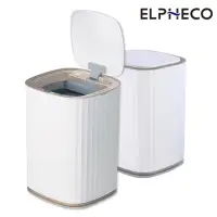 在飛比找momo購物網優惠-【ELPHECO】自動除臭感應垃圾桶13公升 ELPH591