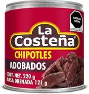 La Costena Chipotle Peppers in Adobo Sauce, 220 g